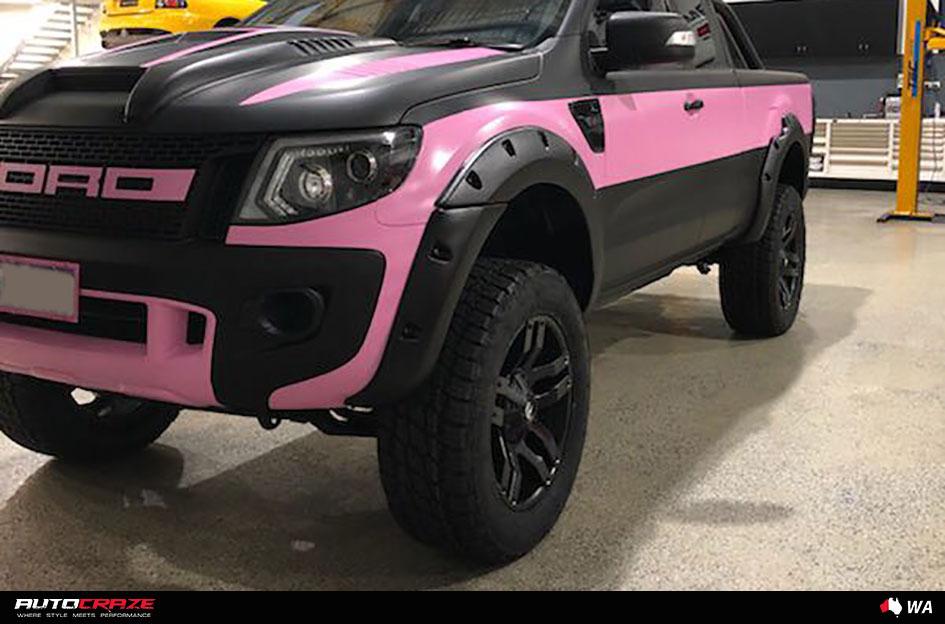 FORD RANGER PUMP MATTE BLACK
